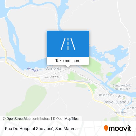 Rua Do Hospital São José map