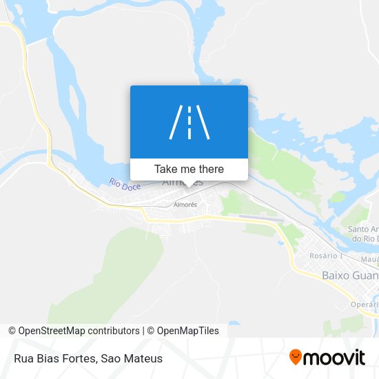 Rua Bias Fortes map