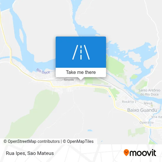Rua Ipes map