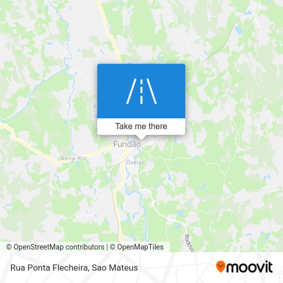 Rua Ponta Flecheira map