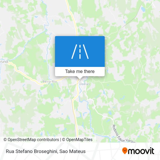 Rua Stefano Broseghini map
