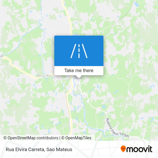 Rua Elvira Carreta map