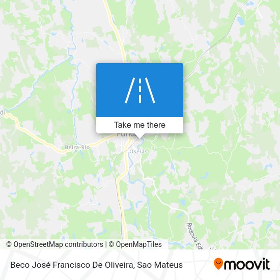 Beco José Francisco De Oliveira map