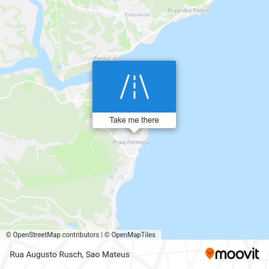 Rua Augusto Rusch map