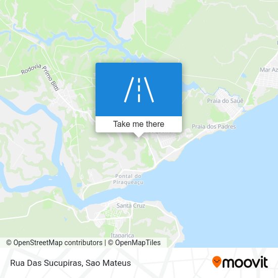 Rua Das Sucupiras map