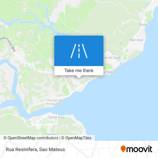 Rua Resinifera map