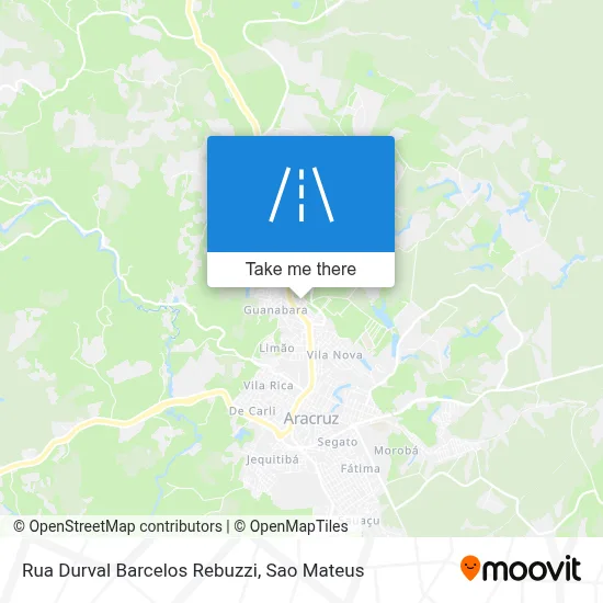 Rua Durval Barcelos Rebuzzi map