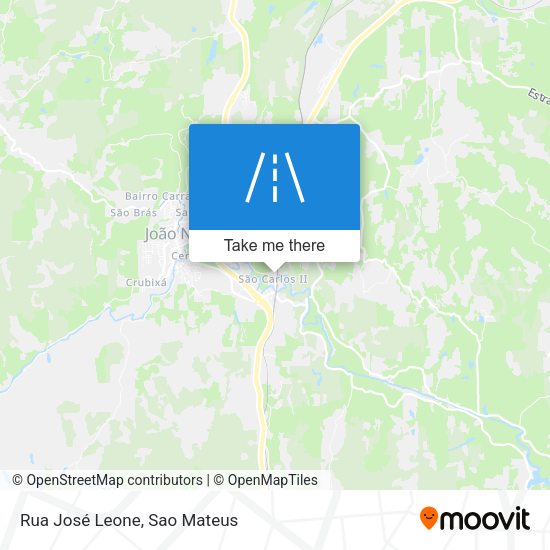 Rua José Leone map