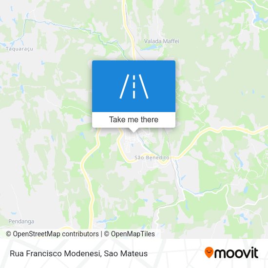 Rua Francisco Modenesi map