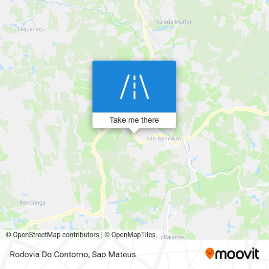 Rodovia Do Contorno map