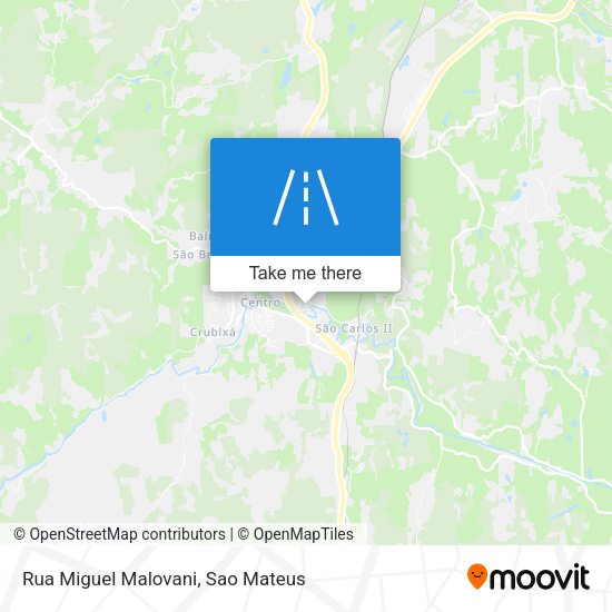 Rua Miguel Malovani map