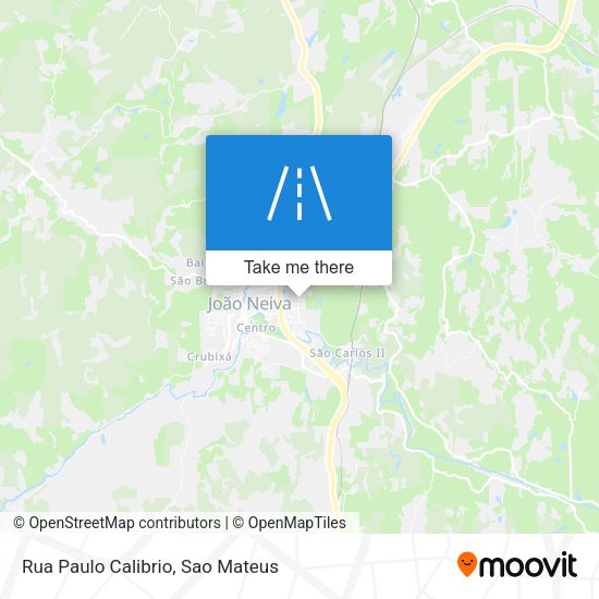 Rua Paulo Calibrio map