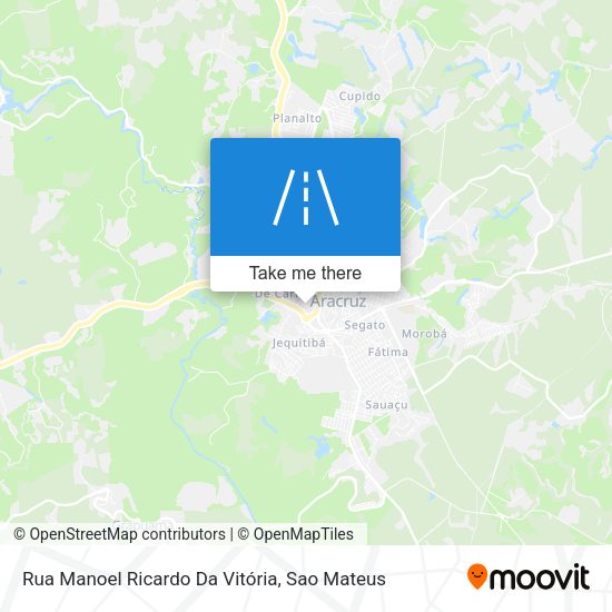 Rua Manoel Ricardo Da Vitória map