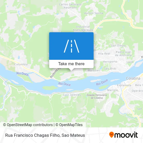 Rua Francisco Chagas Filho map