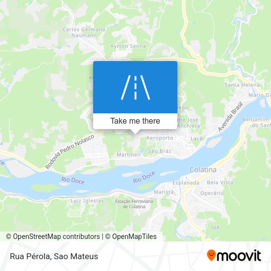 Rua Pérola map