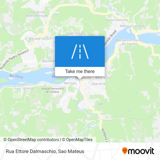 Rua Ettore Dalmaschio map