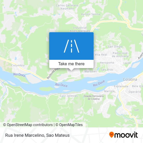 Rua Irene Marcelino map