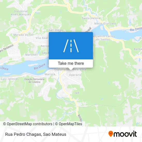 Rua Pedro Chagas map