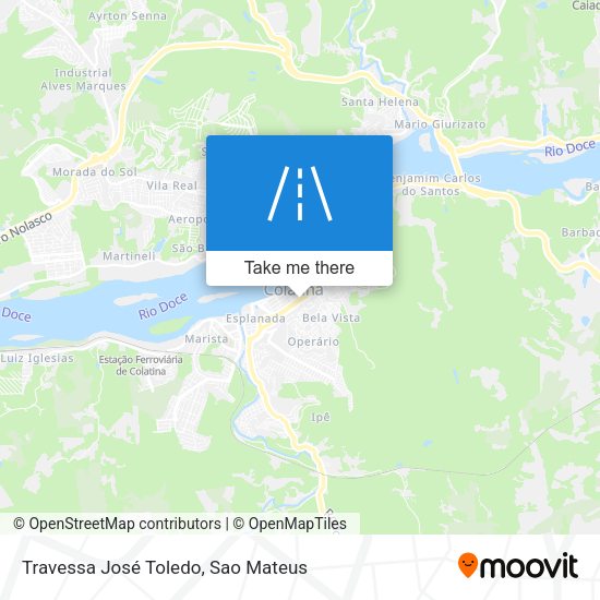 Travessa José Toledo map