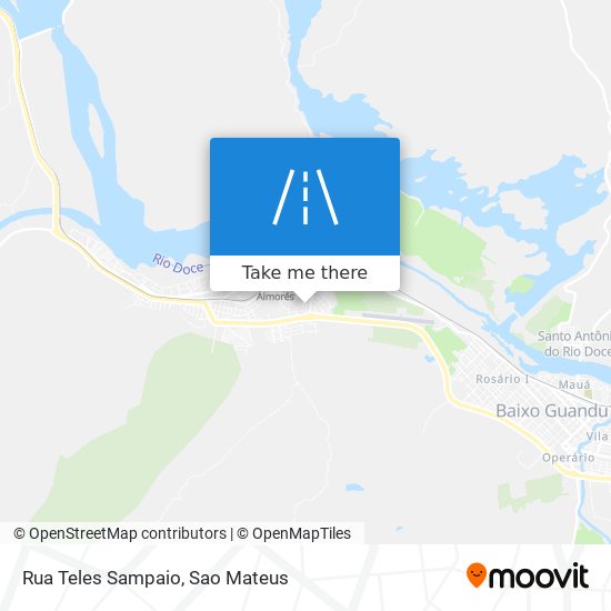 Rua Teles Sampaio map