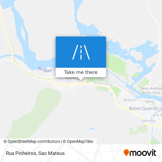 Rua Pinheiros map
