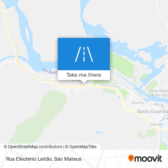 Rua Eleuterio Leitão map