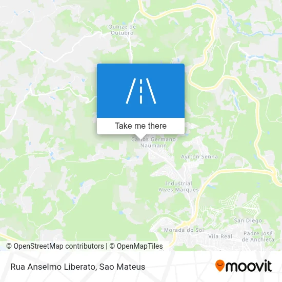 Rua Anselmo Liberato map