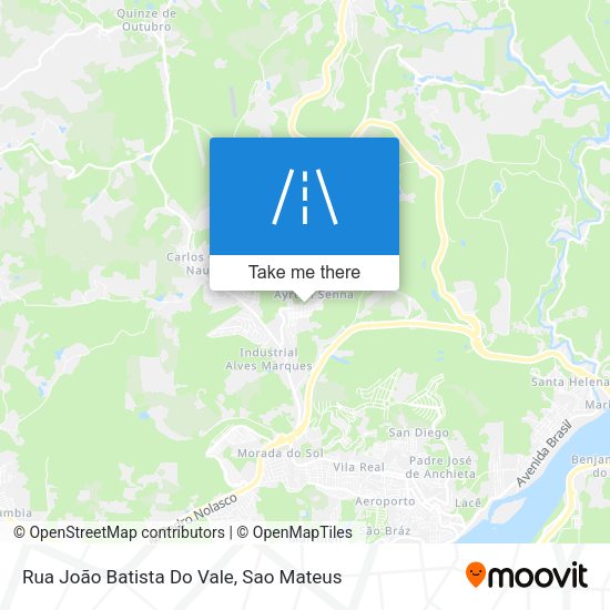 Rua João Batista Do Vale map