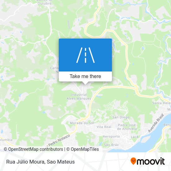 Rua Júlio Moura map
