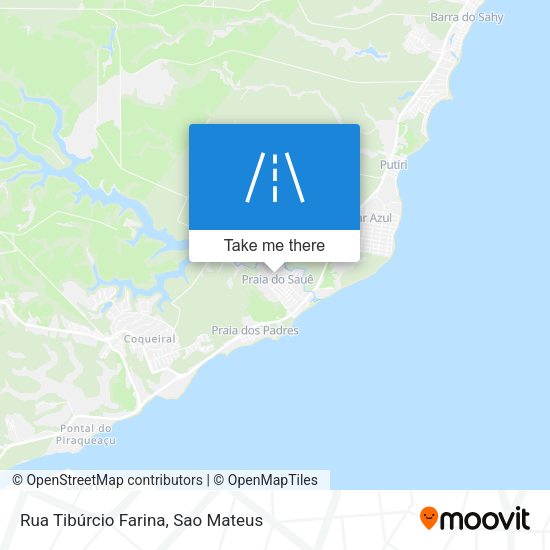 Rua Tibúrcio Farina map