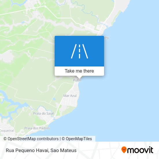Rua Pequeno Havai map