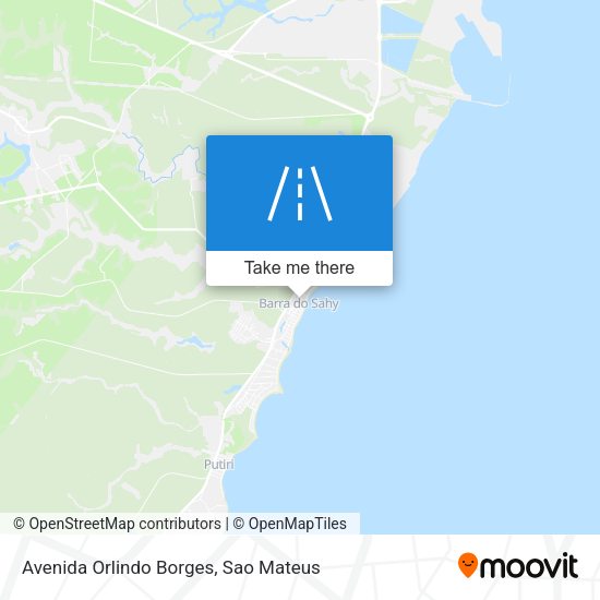 Avenida Orlindo Borges map
