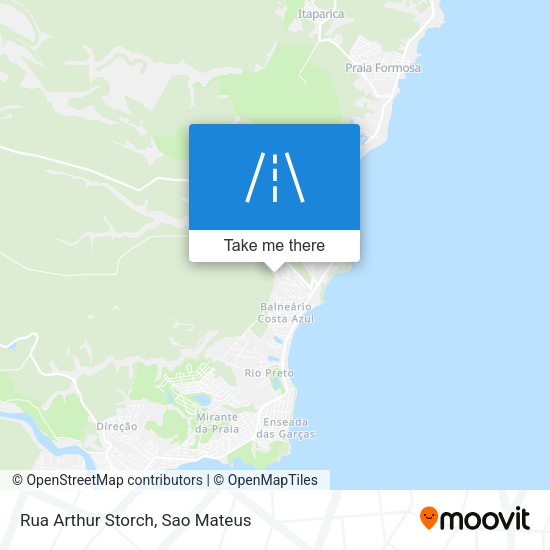 Rua Arthur Storch map