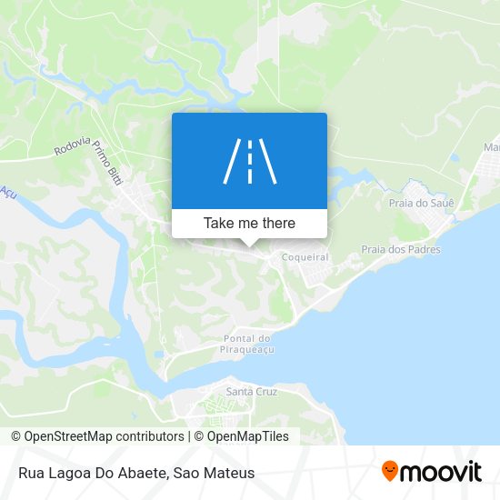 Rua Lagoa Do Abaete map