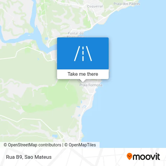 Rua B9 map