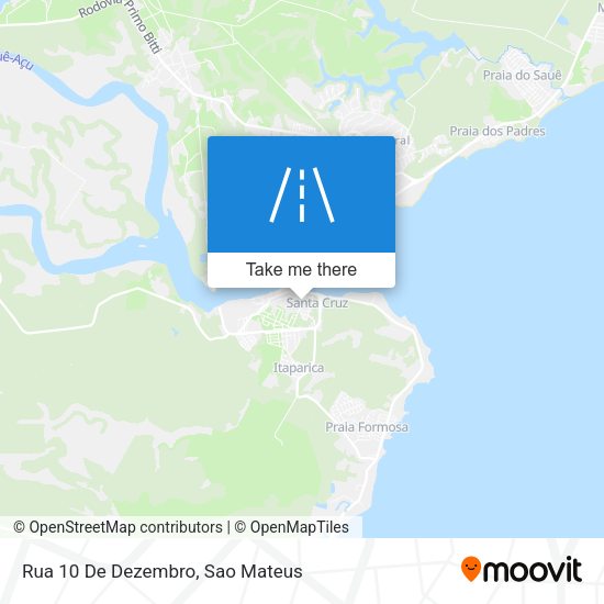 Rua 10 De Dezembro map
