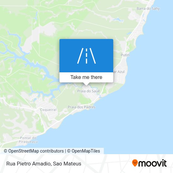 Rua Pietro Amadio map