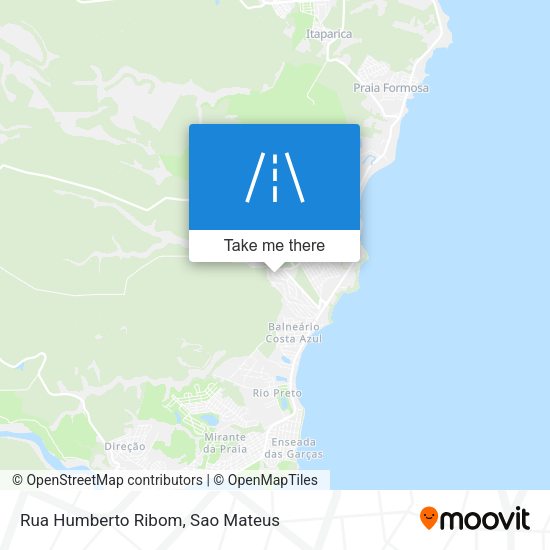 Rua Humberto Ribom map