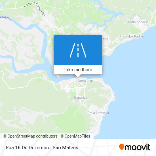 Rua 16 De Dezembro map