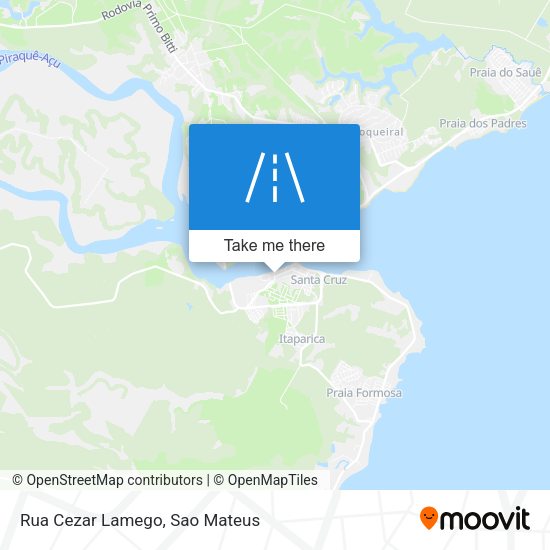 Rua Cezar Lamego map