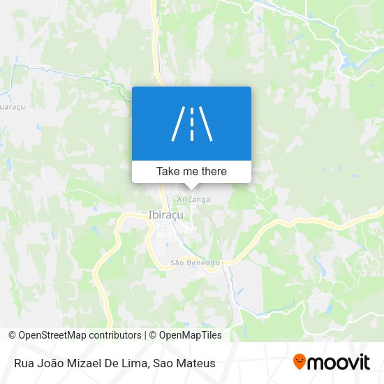 Rua João Mizael De Lima map