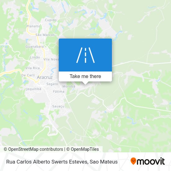 Rua Carlos Alberto Swerts Esteves map