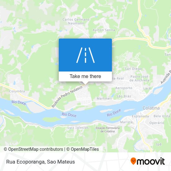 Rua Ecoporanga map