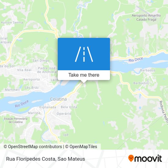 Rua Florípedes Costa map