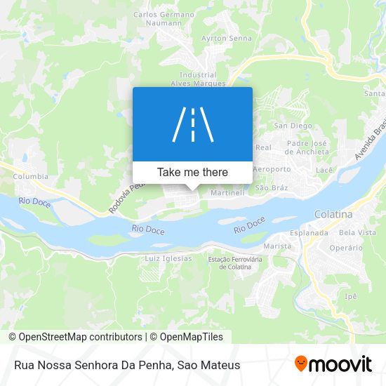 Rua Nossa Senhora Da Penha map