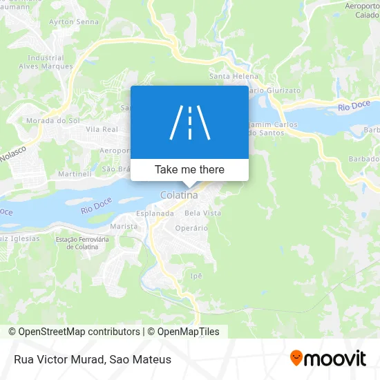 Rua Victor Murad map