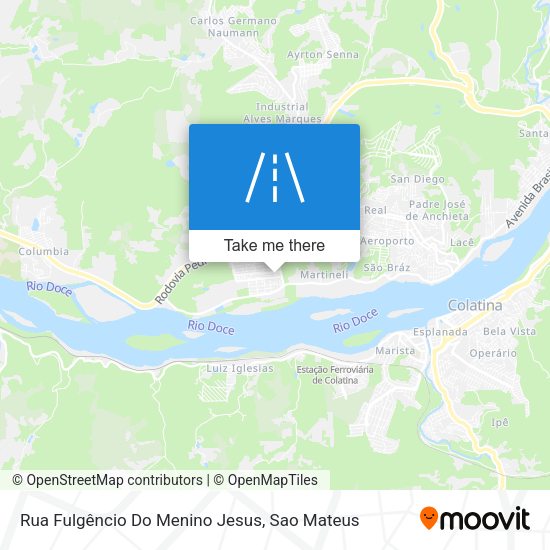 Rua Fulgêncio Do Menino Jesus map