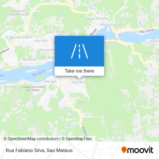 Rua Fabiano Silva map