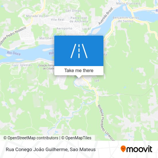 Rua Conego João Guilherme map