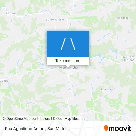 Rua Agostinho Astore map